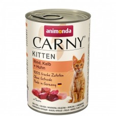 Animonda Carny Kitten veal chicken - с пилешко и телешко месо, за котки от 1 до 12 месеца  400 гр.